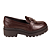 Sapato Loafer Feminino Sola Alta Slip On Confortável Dakota D0292 - Imagem 3
