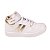 Tênis Cano Alto Infantil Menina Velcro Bloompy 3258 - Imagem 1