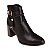 Bota Coturno Cano Curto Salto Bloco Feminina Dakota Da781 - Imagem 4