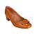Sapato Scarpin Salto Bloco Anatômico Feminino Usaflex Al4502 - Imagem 8