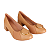 Sapato Scarpin Joanetes Salto Bloco Feminino Usaflex Ag1623 - Imagem 2