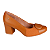 Sapato Scarpin Salto Bloco Anatômico Feminino Usaflex Al3902 - Imagem 3