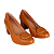 Sapato Scarpin Salto Bloco Anatômico Feminino Usaflex Al3902 - Imagem 6