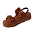 Sandália Flatform Confort Casual Feminina Mississipi Mf992 - Imagem 5