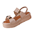 Sandália Flatform Confort Casual Feminina Mississipi Mf992 - Imagem 9