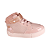 Tênis Cano Alto Infantil Com Glitter Menina Jet Kids 30082 - Imagem 1