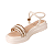 Sandália flatform Menina Casual Anatômica Conforto Pink Cats V5871 - Imagem 4