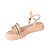 Sandália flatform Menina Casual Anatômica Conforto Pink Cats V5871 - Imagem 9