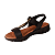 Sandália Feminino Casual Confortável Anatômica Moda Usaflex - Imagem 4