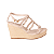 Sandália Anabela Anatõmica Confortável Moda Feminino Bebecê 9213485 - Imagem 2