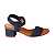 Sandália Feminino Salto Bloco Casual Confortável Moda Modare 7187100 - Imagem 2