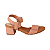 Sandália Feminino Salto Bloco Casual Confortável Moda Modare 7187100 - Imagem 1