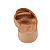 Tamanco Feminino Casual Conforto Anabela Moda Terra E Agua 471022 - Imagem 11