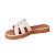 Tamanco Slide Flatform Metalizado Moda Leve Feminino Dakota Y9391 #Desconto - Imagem 4