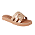 Tamanco Slide Flatform Metalizado Moda Leve Feminino Dakota Y9391 #Desconto - Imagem 8
