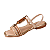 Sandália rasteira Casual Confortável Feminino Mississipi Mf302 #Desconto - Imagem 9