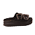 Birken Casual Confortável Fivela Metalizado Feminino Evva Birk Abs - Imagem 1