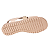 Sandália Metalizada Confortável Calce Fácil Feminino Campesi Cp351 - Imagem 8