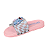 Chinelo Slide Casual Confortável Stitch Leve Menina Grendene 23285 Disney Mania Plus - Imagem 2