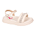 Sandália Brilho Glitter Com Strass Infantil Menina Molekinha 2733113 Bb - Imagem 6