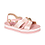 Sandália flatform Infantil Brilho Strass Menina Molekinha 23051574 - Imagem 3