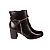 Bota Cano Baixo Salto Alto Bloco Confortável Feminino Dakota D2191 - Imagem 1