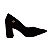 Sapato scarpin Salto Bloco Couro Classico Feminino Bebecê 7021249 - Imagem 2
