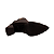 Bota Cano Baixo Ankle boot Couro Salto Bloco Feminino Bebecê 4342063 - Imagem 4