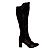 Bota Cano Longo Salto Bloco Original Feminino Mississipi J0842 - Imagem 1