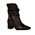 Bota Cano Baixo Couro Salto Bloco Original Feminino Ramarim 2657104 - Imagem 2