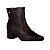 Bota Cano Curto Couro Salto Médio Conforto Feminino Ramarim 2657101 - Imagem 3