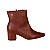 Bota Cano Curto Couro Salto Médio Conforto Feminino Ramarim 2657101 - Imagem 1