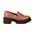 Sapato Mocassim Loafer Sola Tratorada Feminino Dakota D2991 - Imagem 2