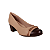 Sapato Scarpin Salto Bloco Social Feminino Piccadilly 110200 - Imagem 6