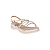 Sandália Casual Conforto Strass flatform Menina Molekinha 2361205 - Imagem 2