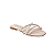 Tamanco Slide Casual Leve rasteira Feminino Mississipi J2783 - Imagem 3