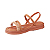 Sandália flatform Casual Verão Pedraria Feminino Mississipi Mf037 - Imagem 6