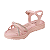 Sandália flatform Casual Confortável Menina Pink Cats V6461 - Imagem 6