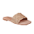 Tamanco rasteira Slide Casual Brilho Feminino Dakota Db941 - Imagem 8