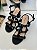 Sandália Preto Spike Maju - Imagem 1