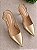 Scarpin Bliss Ouro Light - Imagem 1