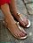 Rasteira Fran Ouro Light - Imagem 1