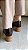 Scarpin peep toe Melodie Croco Brown - Imagem 4