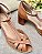 Sandália peep toe Salomé Coconut - Imagem 2
