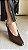 Scarpin Aline Verniz Marrom - Imagem 2