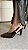 Scarpin Aline Verniz Marrom - Imagem 1