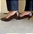 Scarpin Audrey Brown - Imagem 1