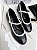 Sapatilha Blanche bicolor Preto e Branco - Imagem 3