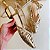 Sapatilha Slingback Laila ouro light - Imagem 2