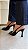 Sandália peep toe Vicky Preto - Imagem 3